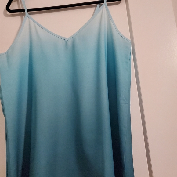 TCREW Tops - Womens Boho spaghetti strap V neck tank top. Brand new in package . Size Large.